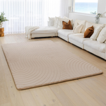 Deluxe Shaggy Relax Mat - 35mm Memory Foam Base