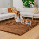 Deluxe Shaggy Relax Mat - 35mm Memory Foam Base