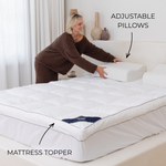 Mattress Topper + Pillow Bundle